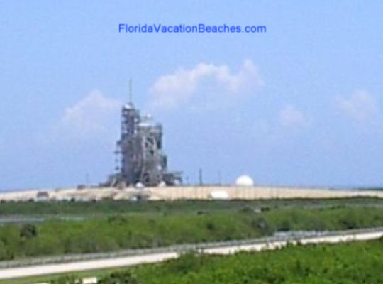 Florida Cape Kennedy shuttle on pad