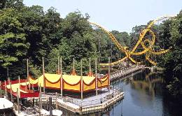 Busch Gardens Williamsburg Loch Ness Monster roller coaster