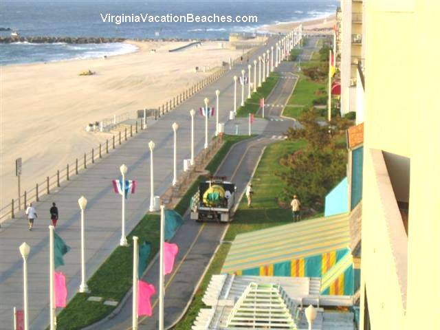 Virginia Vacation Beaches - south end of Virginia Beach, Boardwalk, & Bicycle Trail